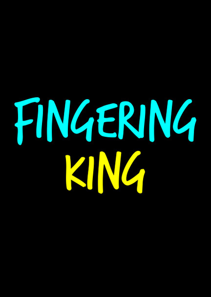 Naughty 102b Fingering King Birthday Card