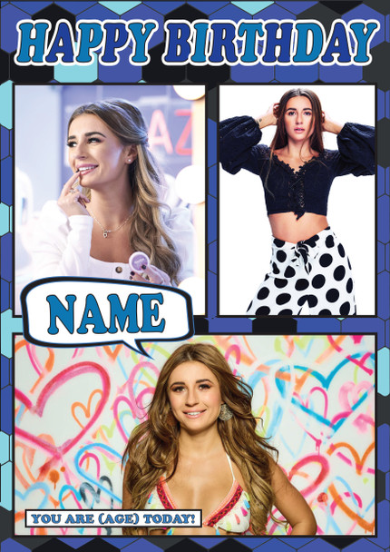 Dani Dyer Mc1500 Birthday Card