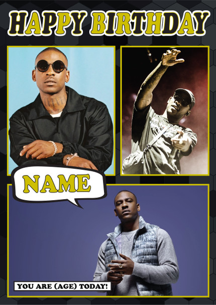 Skepta Mc1161 Birthday Card