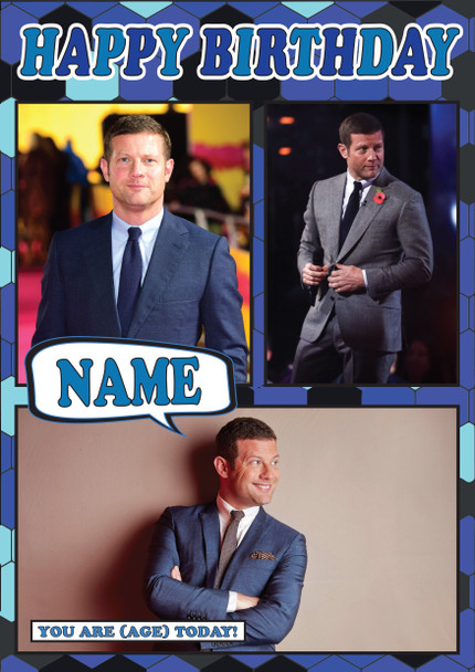 Dermot O'leary Mc1334 Birthday Card