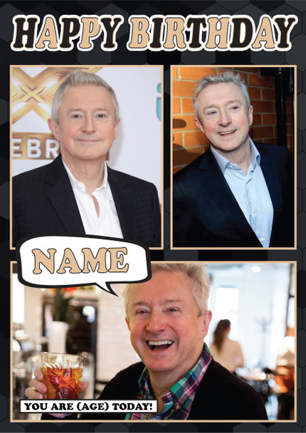 Louis Walsh Mc1353 Birthday Card