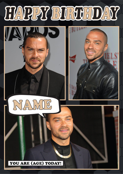 Jesse Williams Mc1243 Birthday Card