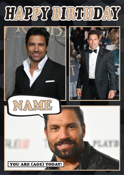 Manu Bennett Mc1251 Birthday Card