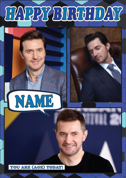 Richard Armitage Mc1258 Birthday Card