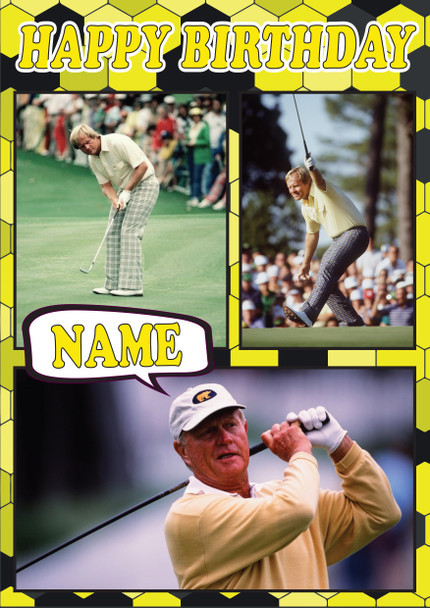 Jack Nicklaus Mc1008 Birthday Card