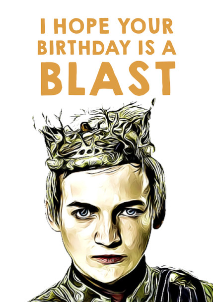 Game Of Thrones Novelty Card 18 Birthday Card