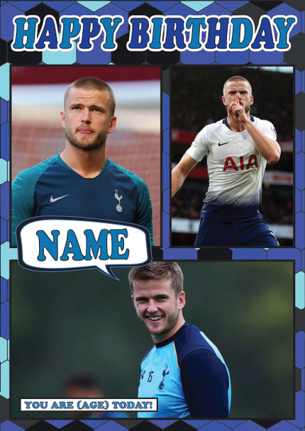 Eric Dier Mc1431 Football Birthday Card