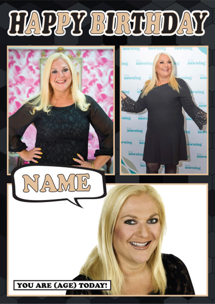 Vanessa Feltz Mc1319 Birthday Card