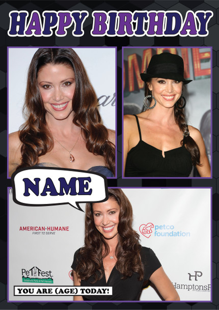 Shannon Elizabeth Mc1157 Birthday Card