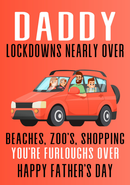 Funny Fathers Day Card 16 He Chuckled To Himself, As He Drove Off In His Children Inheritance