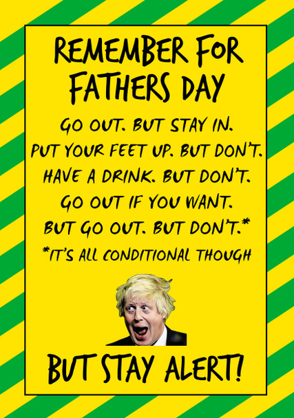 Funny Fathers Day Card 20 Its All Conditional Though