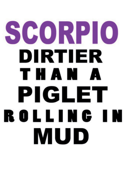 Scorpio Birthday Card