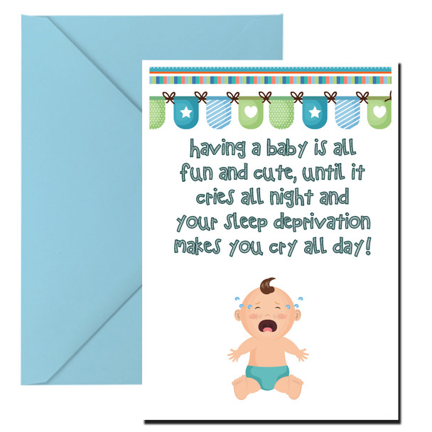 Having a baby is all fun and cute, until it cries all night and your sleep deprivation makes you cry all day!