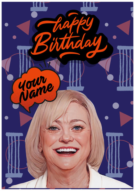 Sue Barker Mc1316-B Birthday Card