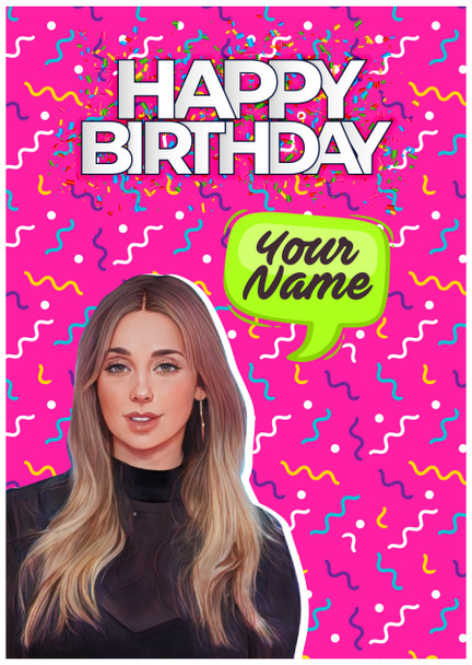 Louise Redknapp Mc1304-B Birthday Card