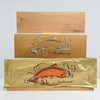 907g D-Sliced Traditional Smoked Scottish Salmon & Serving board gift set