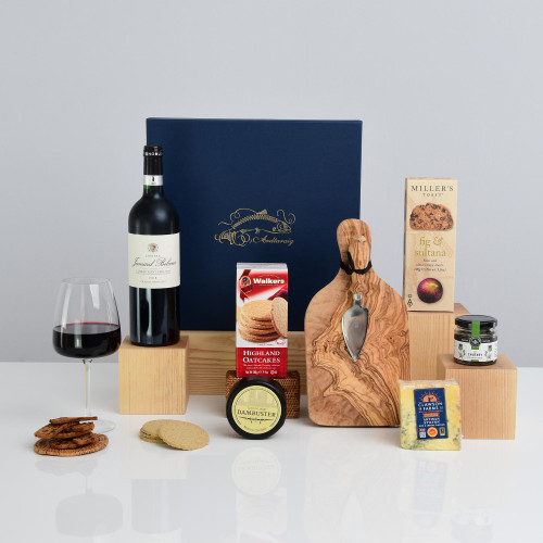 The Red Wine & Cheese Gift Box The Red Wine & Cheese Gift Box