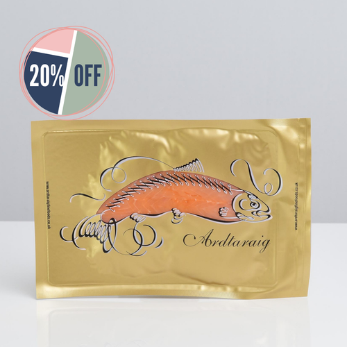 Gin & Orange infused Traditional Smoked Scottish Salmon 200g