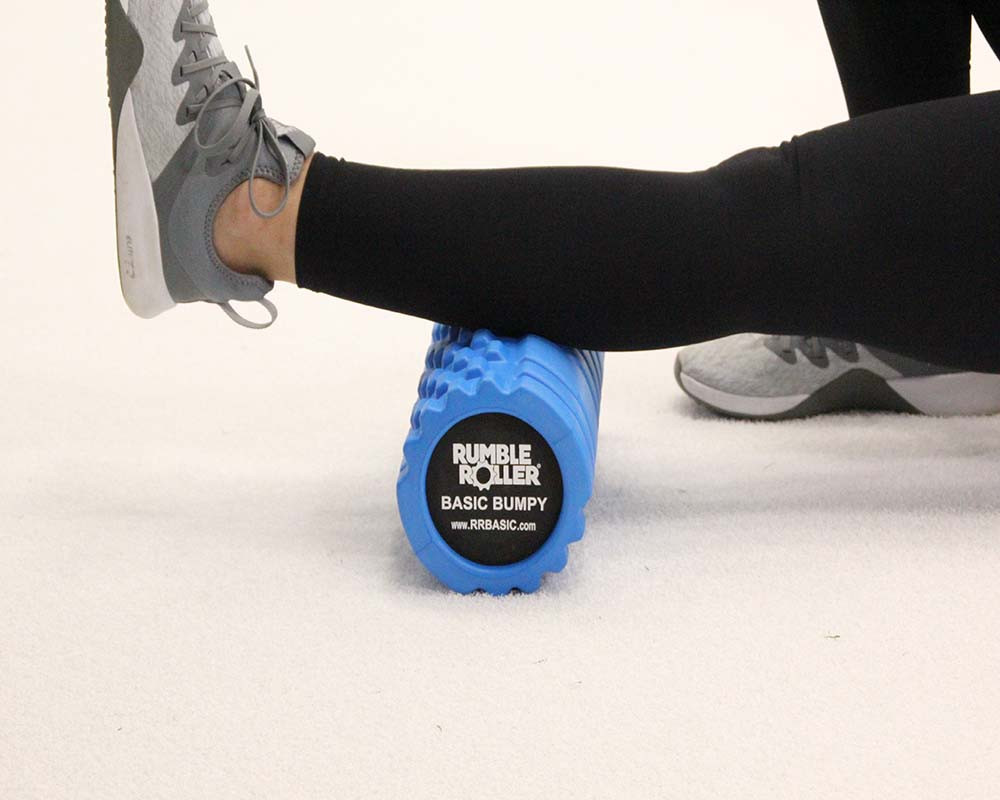 Rouleau De Massage RumbleRoller Compact 12,5 Pouces - Bleu, En Mousse Texturée, Occasion Bon état