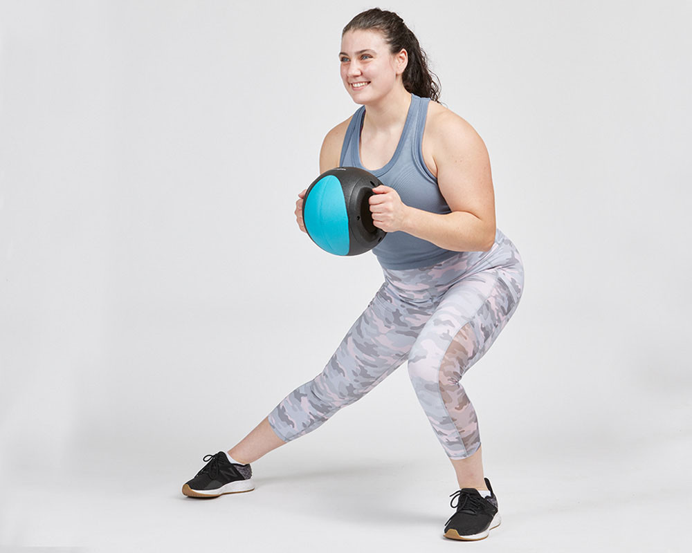 Ball Throws Kettlebell And Medicine Ball Workout Dual Grip