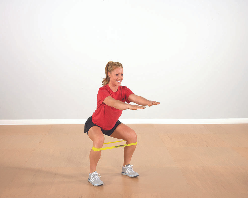 Hip Flexors Psoas March Exercise Mini Band Hip Flexor Resistance