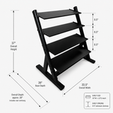 4-Tier Tray Rack