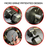 Micro Gainz Dumbbell Fractional Weight Plates-2 Plate Set