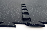 3' x 3' Interlocking Rubber Mats 3/8" Thickness