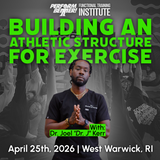 2026 Building an Athletic Structure for Exercise - April 25, 2026