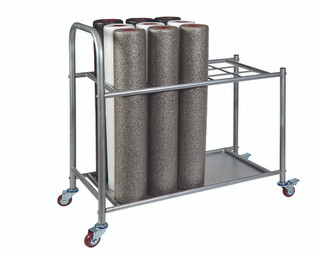 First Place 6-Tier Roller Wall Rack