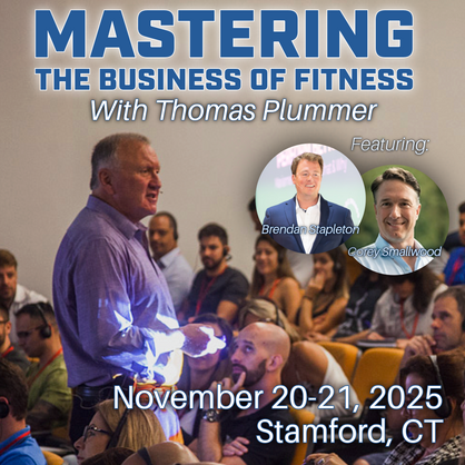 2025 Mastering the Business of Fitness Seminar - November 20-21, 2025 2025 Mastering the Business of Fitness Seminar - November 20-21, 2025