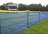 Above Ground Crowd Control Fencing