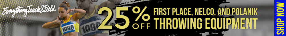 Save 25% on throwing implements