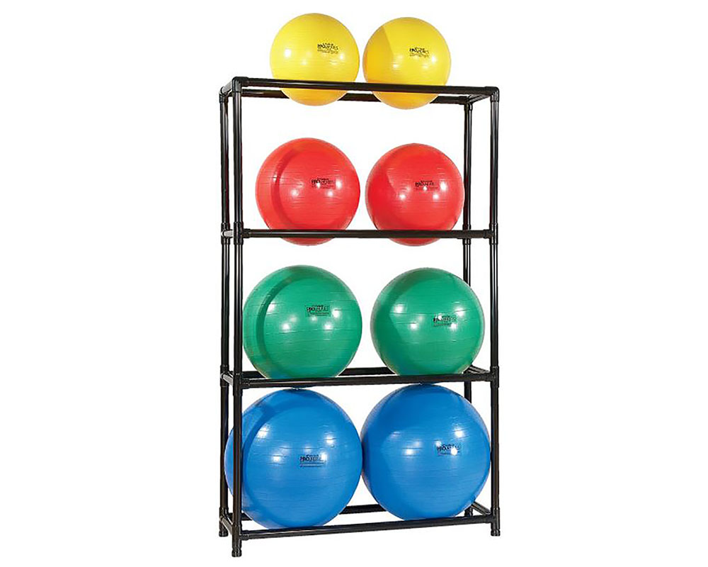 Stability Ball 8-Ball PVC Rack