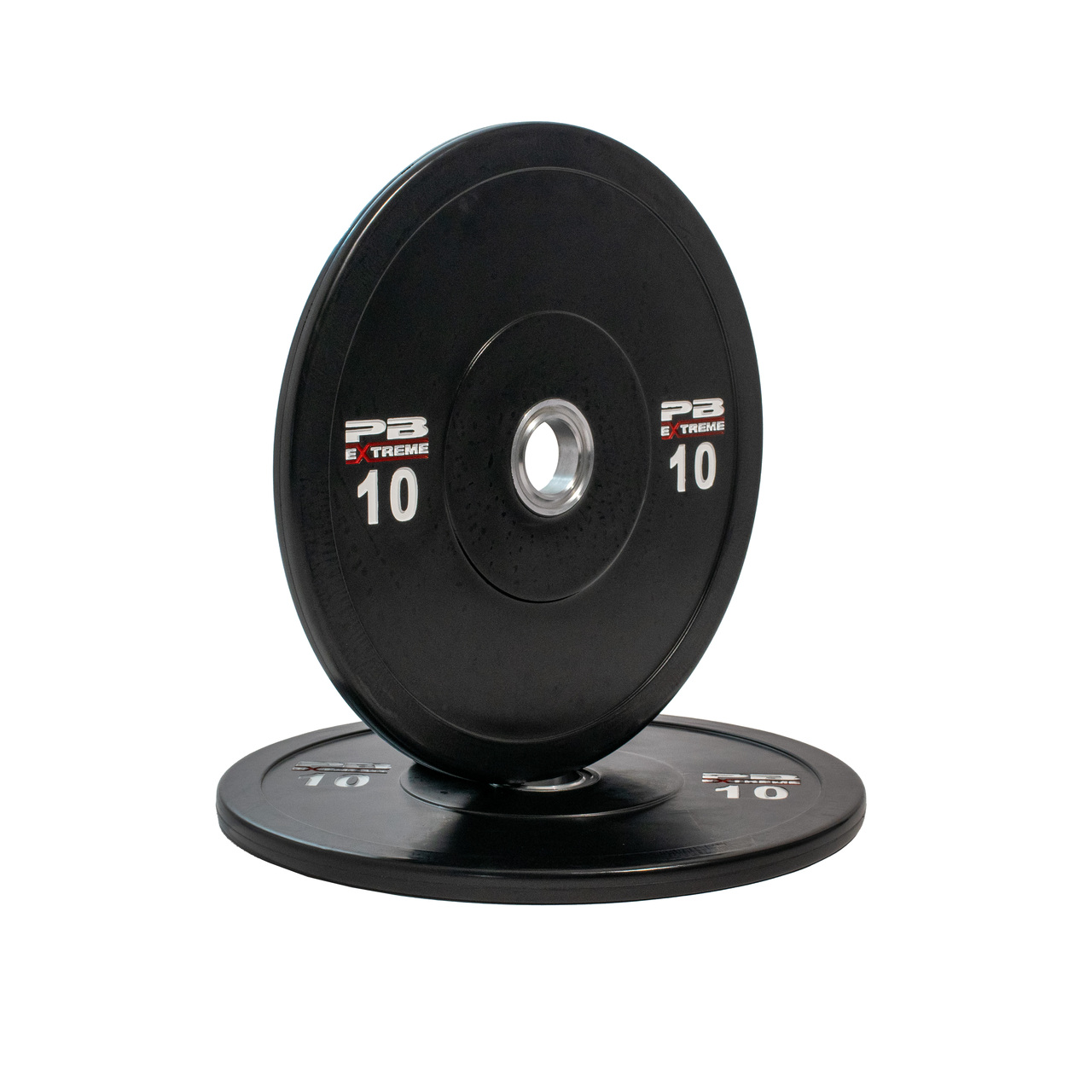PB Extreme Black Rubber Bumper Plates