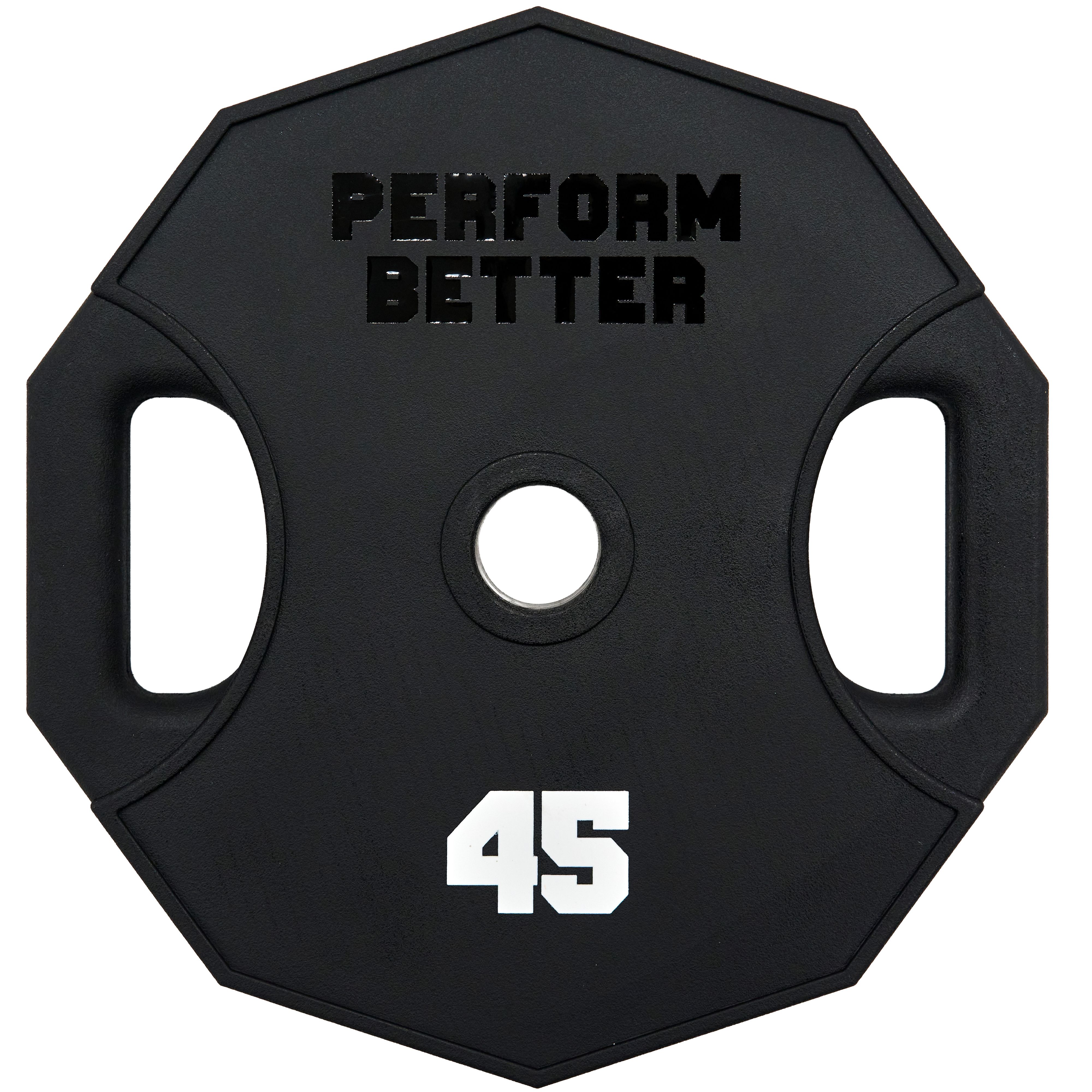 PB Elite Urethane 10-Sided Grip Plate - Perform Better