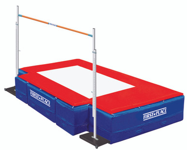 First Place Competitor High Jump Pit