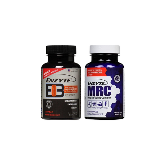 The Enzyte3® + Enzyte MRC® Bundle combines two trusted men's wellness formulas in one convenient package. Whether you're building a daily wellness routine or looking for the best value on your favorite Enzyte products, this bundle makes it easy to stay consistent and stock up on the products you trust.