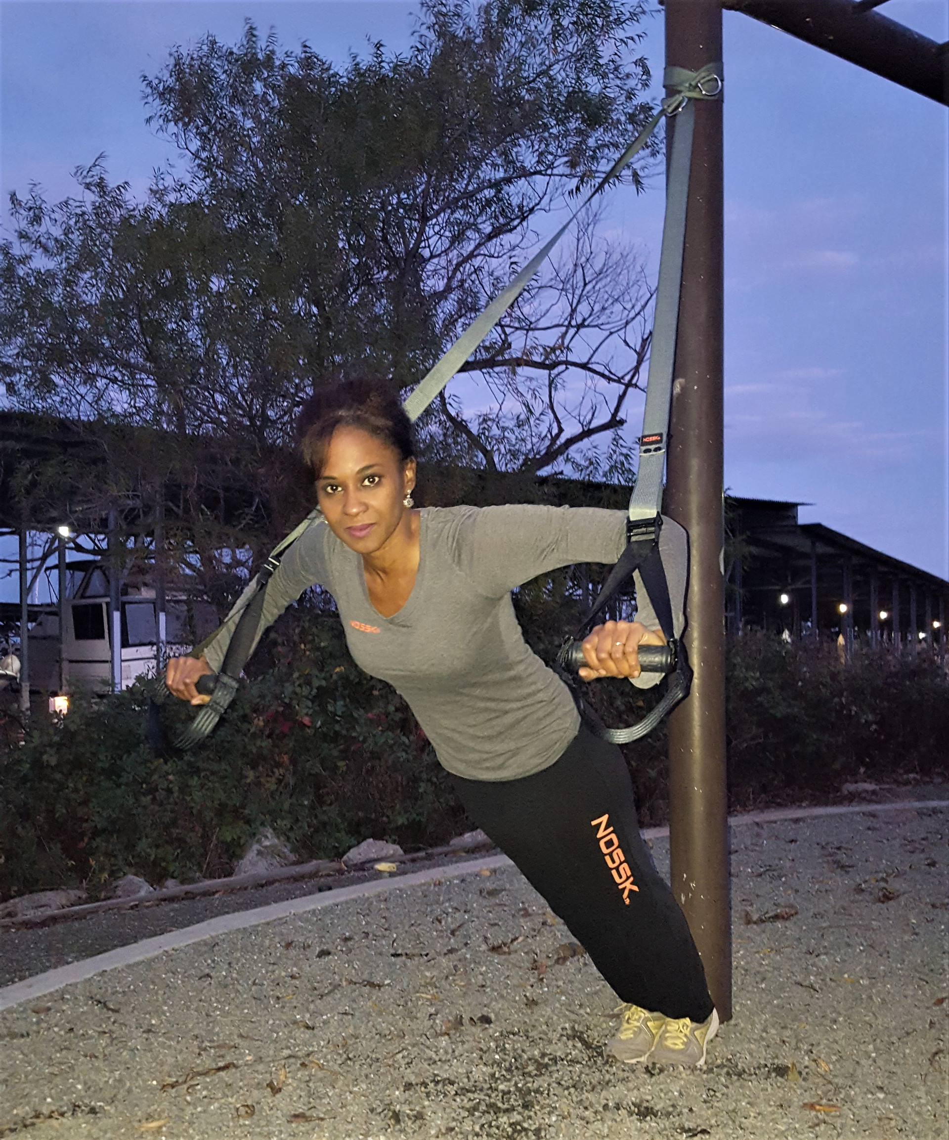 NOSSK TWIN PRO Bodyweight Fitness Strap Trainer