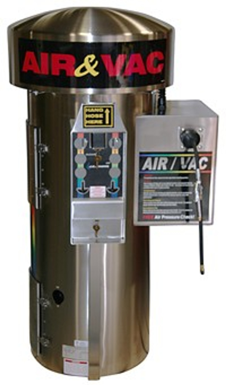 Vacuum & Air Machine - GAST Compressor - Retractable Hose Reel
