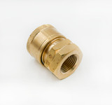 Quick Disconnect Socket - 3/8" F Socket - Brass