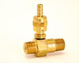 Downstream Injector - Long Body - Adjustable - 1-2 GPM - Brass