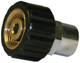 Twist Disconnect Coupler - 1/4" FPT - Brass/Plated Steel