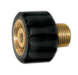 Twist Disconnect Coupler - 3/8" MPT - Brass/Plated Steel
