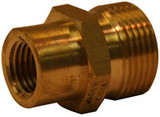 Twist Disconnect Plug - 1/4" FPT - Brass