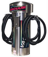 Commercial Vacuum - Dual Hose - 3 Motor - Large Stainless Steel Dome - 220V