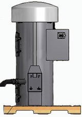 Vacuum & Air Machine - GAST Compressor - Vault Ready - Retractable Hose Reel - ADA Height