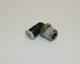 Fitting, 1/8 MNPT 90 Degree Tube Push Lock Plastic Tube