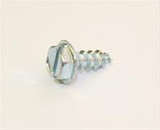 #10 X 1/2 SELF TAP SCREW HEX WASHER SLOTTED ZP