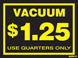 Vacuum $1.25